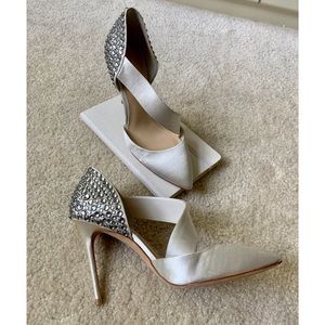 Odessa heels in ivory